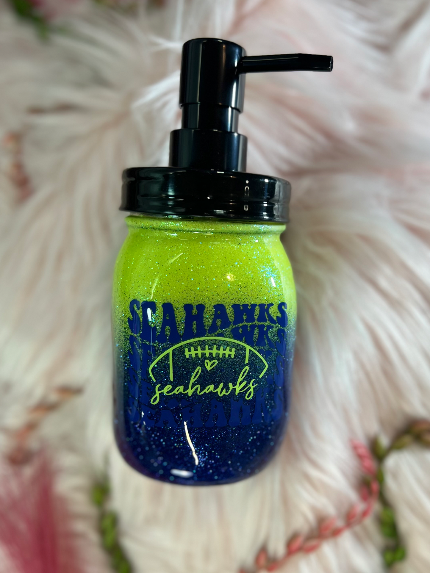 Seattle Seahawks Soap Dispenser