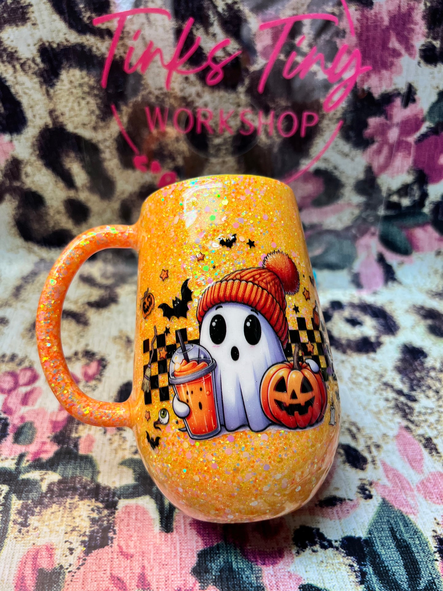 RTS ✅ 12oz Spooky Stemless Wine Cup (13)